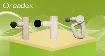 What Are the Advantages of Wheat Straw Material Massage Gun?